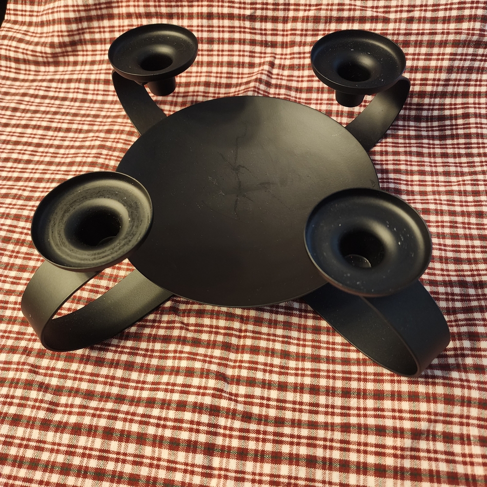 PartyLite Black Metal Decor